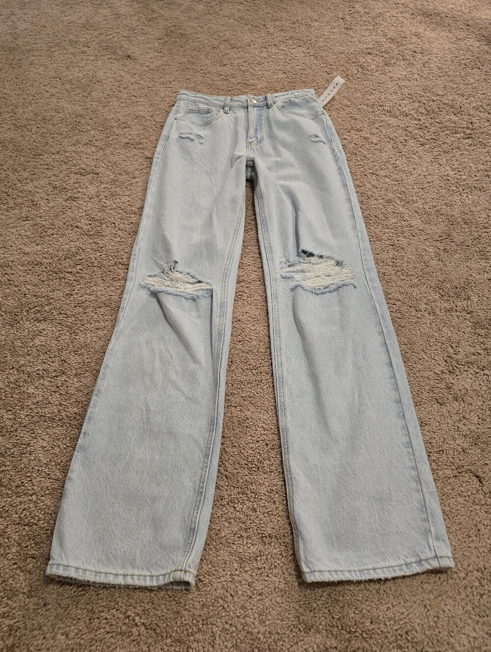 Pacsun 90s Boyfriend Destroyed Jeans size 26 NWT